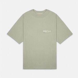 Essentials Men's Sage Green T-Shirt